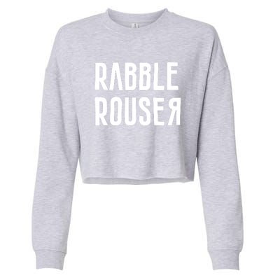 Rabble Rouser Cropped Pullover Crew