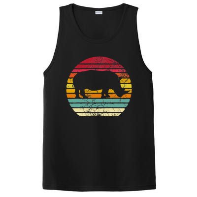 Rhinoceros Rhino Retro Style Vintage Women Classic Gift PosiCharge Competitor Tank