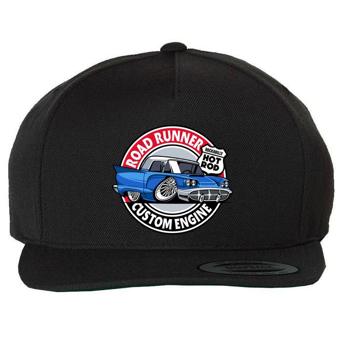 Road Runner Wool Snapback Cap