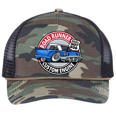 Road Runner Retro Rope Trucker Hat Cap