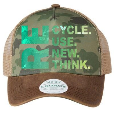 Recycle Reuse Renew Rethink Trending Earth Day Environmental Activism Legacy Tie Dye Trucker Hat