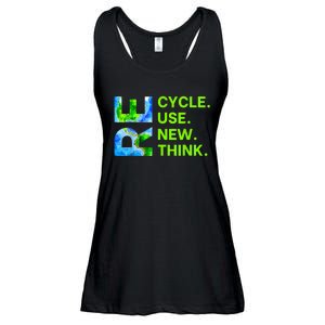 Recycle Reuse Renew Rethink Trending Earth Day Environmental Activism Ladies Essential Flowy Tank