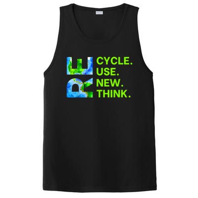 Recycle Reuse Renew Rethink Trending Earth Day Environmental Activism PosiCharge Competitor Tank