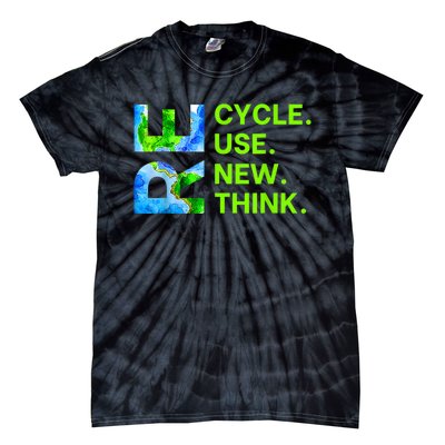 Recycle Reuse Renew Rethink Trending Earth Day Environmental Activism Tie-Dye T-Shirt