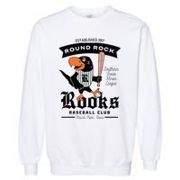 Round Rock Rooks Minor League Retro Baseball Team Garment-Dyed Sweatshirt