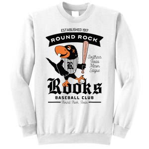 Round Rock Rooks Minor League Retro Baseball Team Sweatshirt