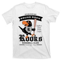 Round Rock Rooks Minor League Retro Baseball Team T-Shirt