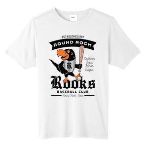 Round Rock Rooks Minor League Retro Baseball Team Tall Fusion ChromaSoft Performance T-Shirt