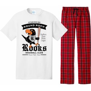 Round Rock Rooks Minor League Retro Baseball Team Pajama Set