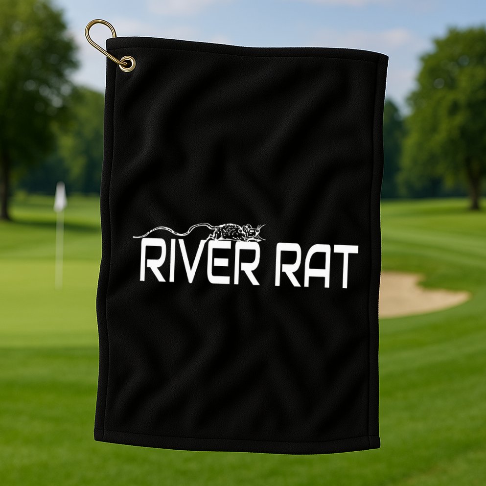 Rat River Rat Golf Towel