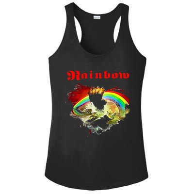 Rainbow Rising Ritchie Blackmore Rock Ladies PosiCharge Competitor Racerback Tank