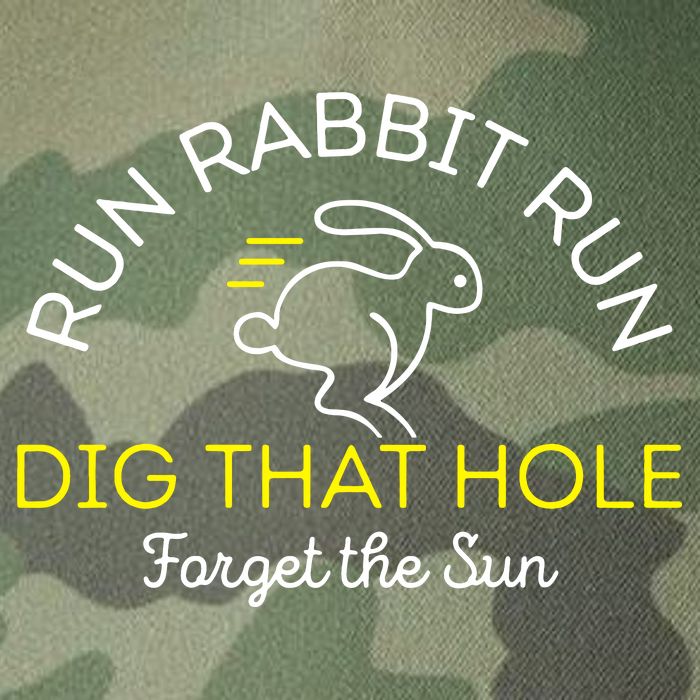 Run Rabbit Run Dig That Hole Legacy Tie Dye Trucker Hat