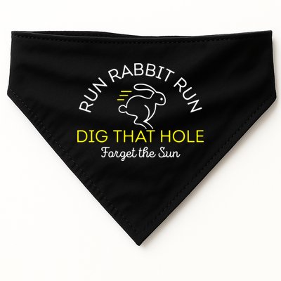 Run Rabbit Run Dig That Hole USA-Made Doggie Bandana