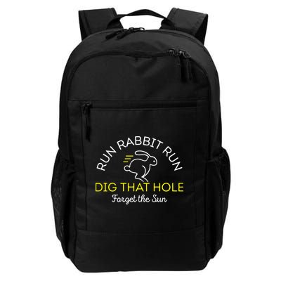 Run Rabbit Run Dig That Hole Backpack