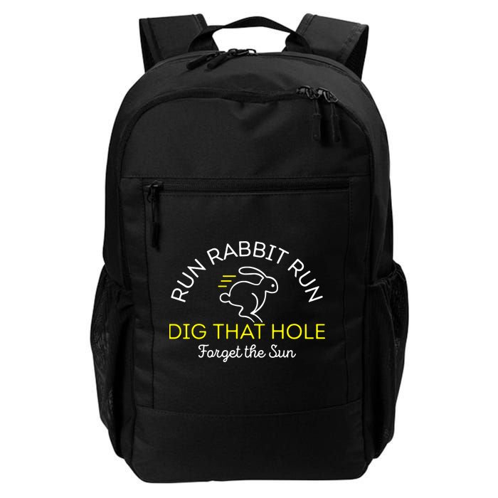 Run Rabbit Run Dig That Hole Backpack
