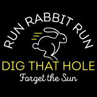 Run Rabbit Run Dig That Hole Backpack