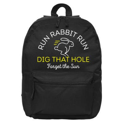 Run Rabbit Run Dig That Hole 16 in Basic Backpack