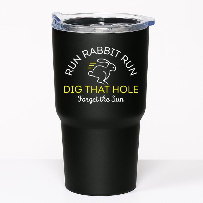 Run Rabbit Run Dig That Hole Tumbler