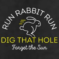 Run Rabbit Run Dig That Hole Tumbler