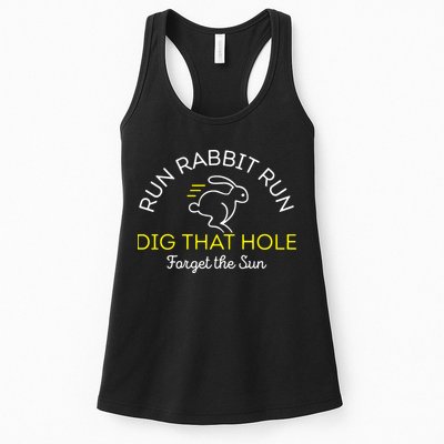 Run Rabbit Run Dig That Hole Womens Tank Top