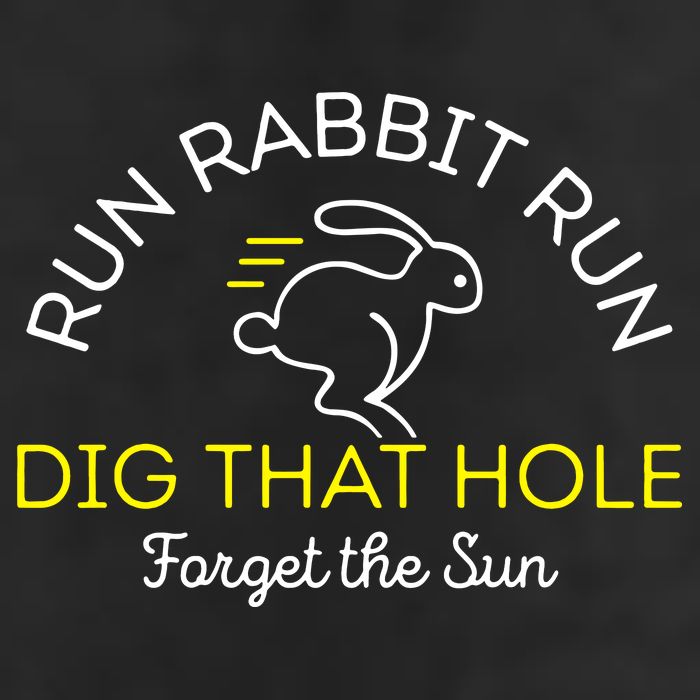 Run Rabbit Run Dig That Hole Microfiber Hand Towel