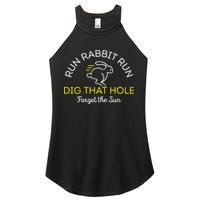 Run Rabbit Run Dig That Hole Women's Perfect Tri Rocker Tank