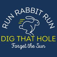 Run Rabbit Run Dig That Hole Infant Baby Jersey Bodysuit