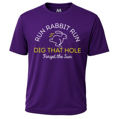 Run Rabbit Run Dig That Hole Performance Shirt