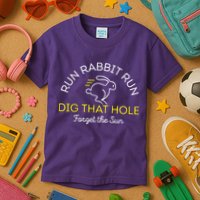 Run Rabbit Run Dig That Hole Kids T-Shirt