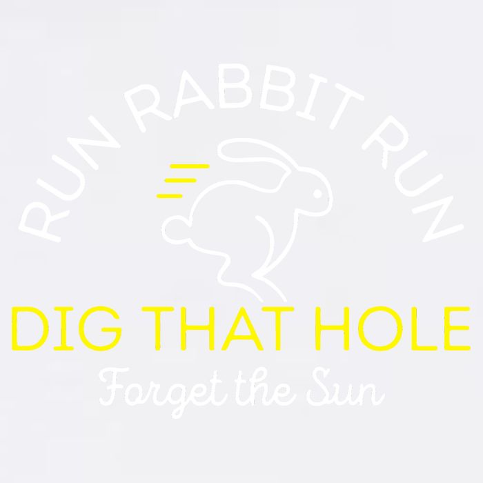 Run Rabbit Run Dig That Hole Garment-Dyed Sweatshirt