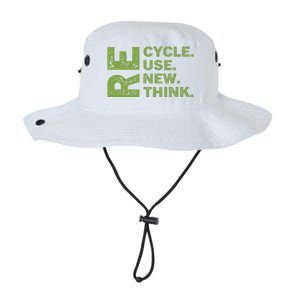 Recycle Reuse Renew Rethink Earth Day Environmental Activism Funny Legacy Cool Fit Booney Bucket Hat