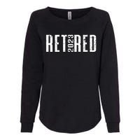 Retired  - Retro Retirement Party  Wo Retiring Womens California Wash Sweatshirt