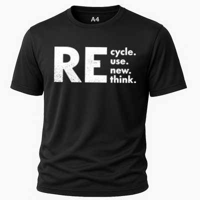Recycle Reuse Renew Rethink Crisis Environmental Activism Performance Shirt