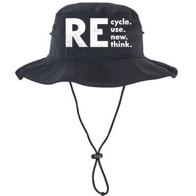 Recycle Reuse Renew Rethink Crisis Environmental Activism Bucket Hat