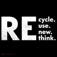 Recycle Reuse Renew Rethink Crisis Environmental Activism Youth Performance Sprint T-Shirt