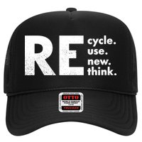 Recycle Reuse Renew Rethink Crisis Environmental Activism Hat
