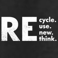 Recycle Reuse Renew Rethink Crisis Environmental Activism Hat