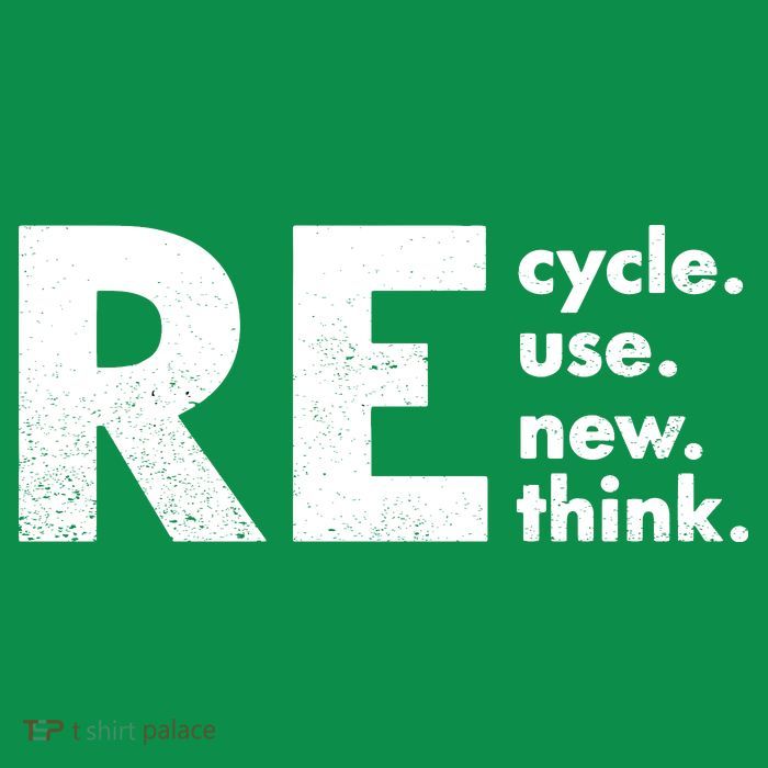 Recycle Reuse Renew Rethink Crisis Environmental Activism Premium T-Shirt