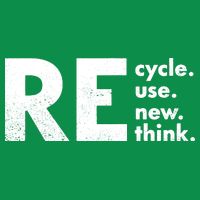 Recycle Reuse Renew Rethink Crisis Environmental Activism Baby Bodysuit