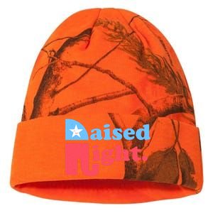 Raised Right Republican Elephant Retro Style Distressed Gift Kati Licensed 12" Camo Beanie