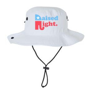 Raised Right Republican Elephant Retro Style Distressed Gift Legacy Cool Fit Booney Bucket Hat