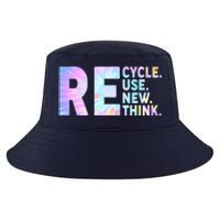 Recycle Reuse Renew Rethink Earth Day Environmental Activism Cool Comfort Performance Bucket Hat