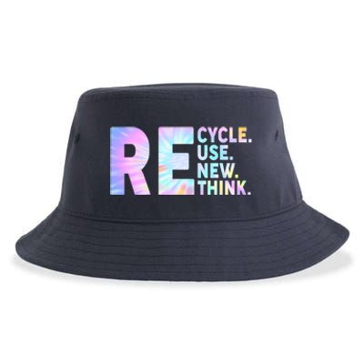 Recycle Reuse Renew Rethink Earth Day Environmental Activism Sustainable Bucket Hat