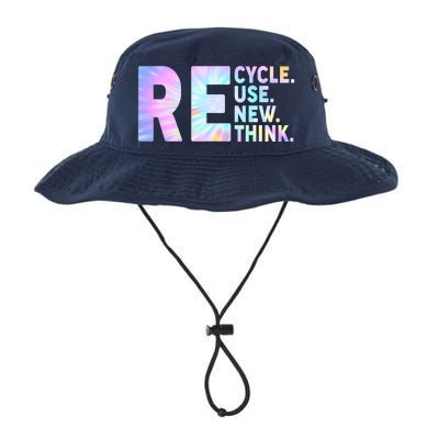 Recycle Reuse Renew Rethink Earth Day Environmental Activism Legacy Cool Fit Booney Bucket Hat