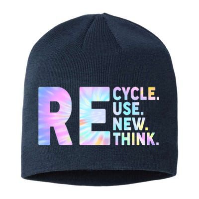 Recycle Reuse Renew Rethink Earth Day Environmental Activism Sustainable Beanie