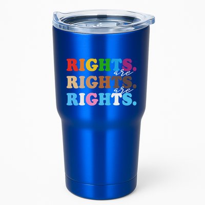 Rights Rights Rights Hu Rights Lgbtq Pride Blm Gift Tumbler