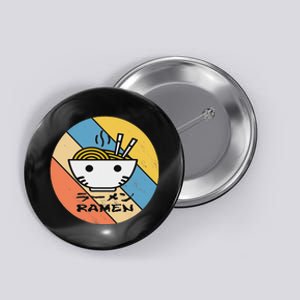 Retro Ramen Ramen Noodle Soup Button