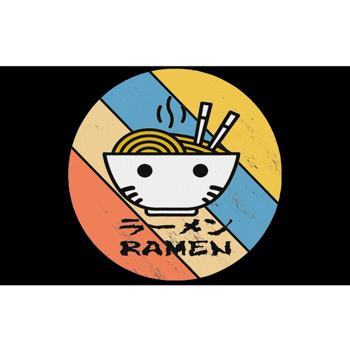 Retro Ramen Ramen Noodle Soup Bumper Sticker