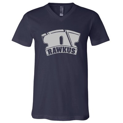 RAWKUS RECORDS V-Neck T-Shirt