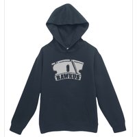 RAWKUS RECORDS Urban Pullover Hoodie